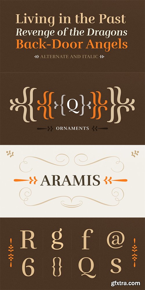 Rufina STD Font Family - 9 Font $136